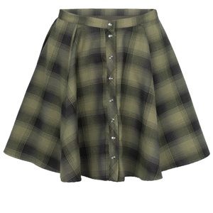 WOMEN'S HUNTRESS FLANNEL CIRCLE SKIRT DIXXON XL